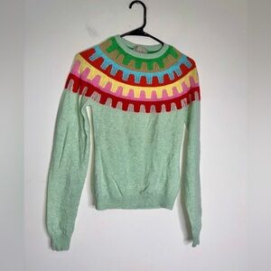 Jumper 1234 Rick Rack Yoke Cashmere Sweater